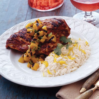 Tandoori Chicken with Mango Chutney - from GHK 0607