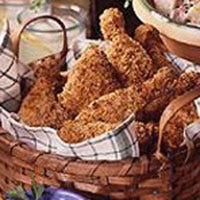 Crispy Chicken with 3 Dipping Sauces