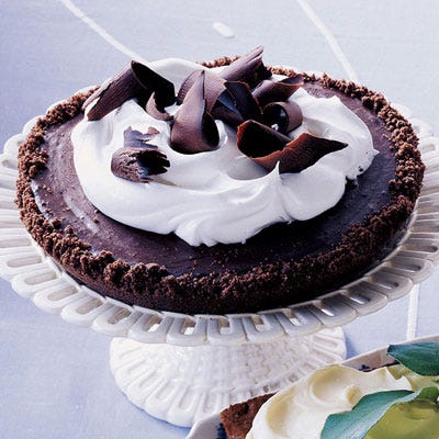 <p>This no-bake chocolate fudge tart is the perfect rich and decadent dessert to indulge in after a Christmas feast.</p>
<p><b>Recipe:</b> <a href="no-bake-chocolate-fudge-tart-2442" target="_blank"><b>No-Bake Chocolate Fudge Tart</b></a></p>