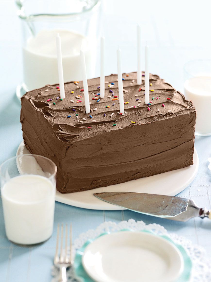 This time-examined cake is a licensed for birthdays or only for fun  Sponge Cake with Chocolate Frosting 54f8af28a21ad   clx0505cook04dg 2nd