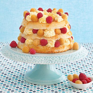 Turn off that oven — this towering summer sweet is a no-bake goodie!<br /><br /><a href="http://www.quickandsimple.com/recipefinder/angel-lush-cake">Get  this recipe</a>