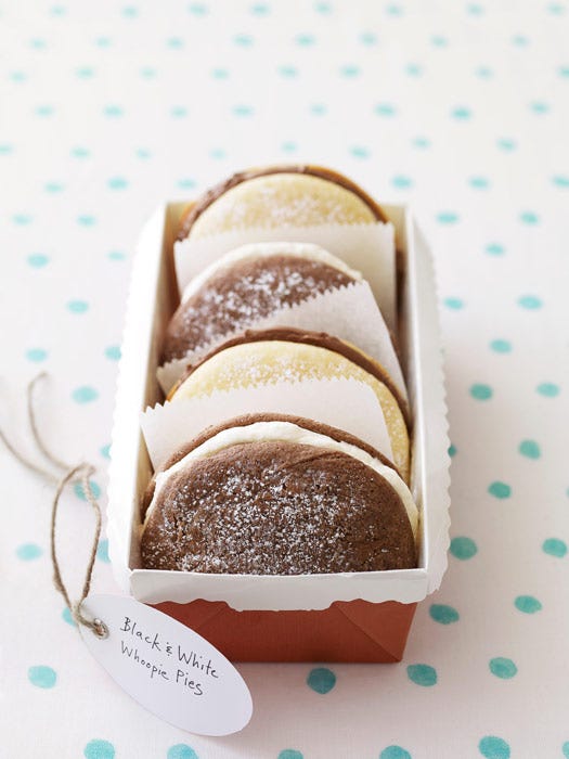 Black-and-White Whoopie Pies