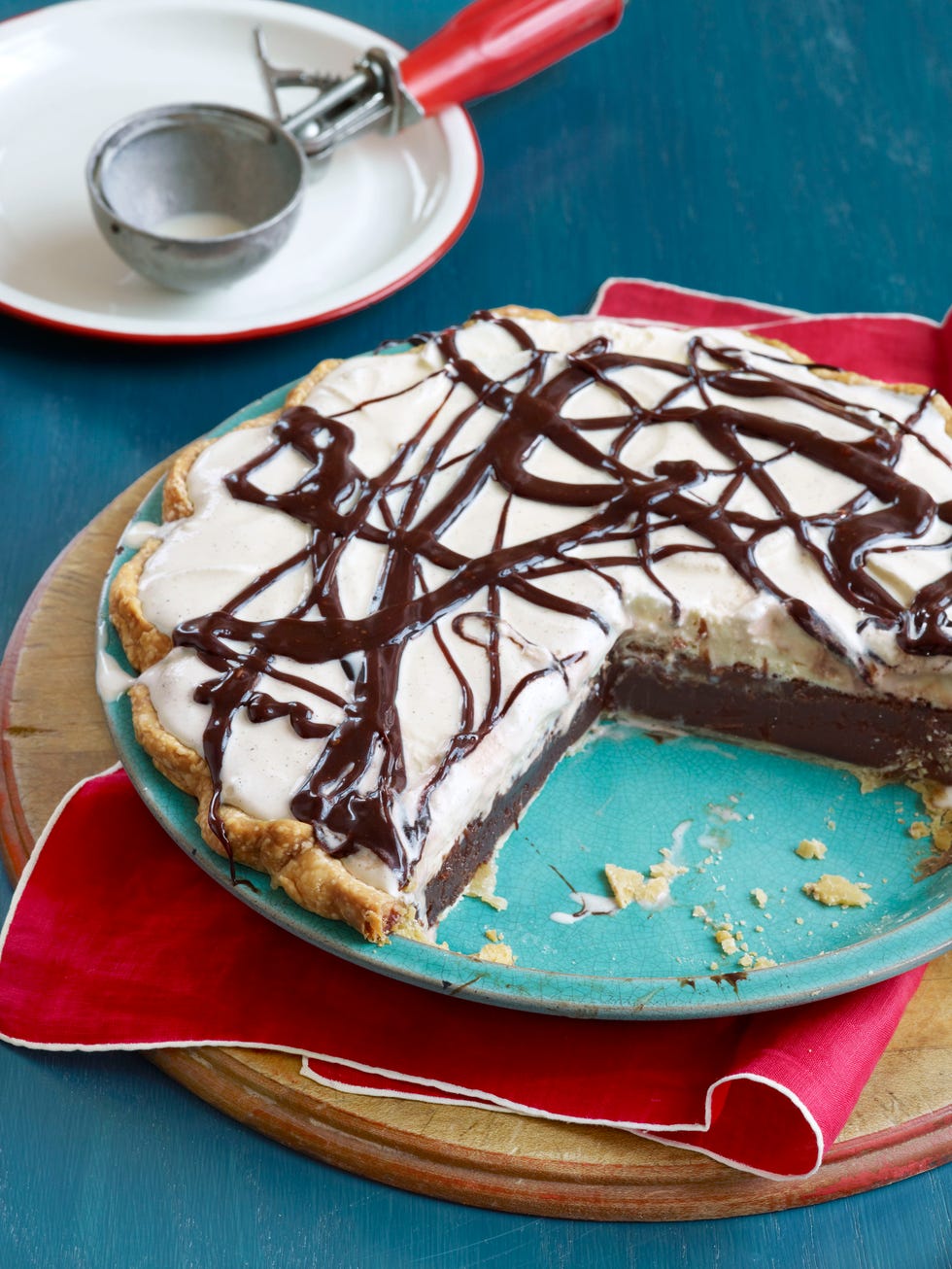 According to folklore, the Delta's beloved chocolate pie was so named because its fudgy
base resembles the muddy bottom of the Mississippi River. At Indianola, Mississippi's popular Crown Restaurant, owners Tony and Evelyn Roughton offer a scrumptious version on their dessert bar. "I'll be honest," says Evelyn, "most people
would be hard-pressed to pass it up."
<br /><br />
<strong>Recipes:</strong> <a href="http://www.countryliving.com/recipefinder/mississippi-mud-pie-recipe-clv0510" target="_blank">Mississippi Mud Pie</a>