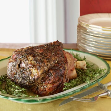 Baked Fresh Ham with Herbes de Provence