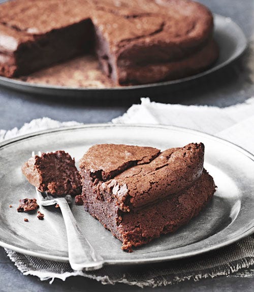 Chocolate-Almond Torte