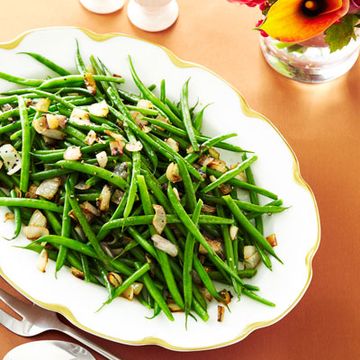 String Beans with Shallots