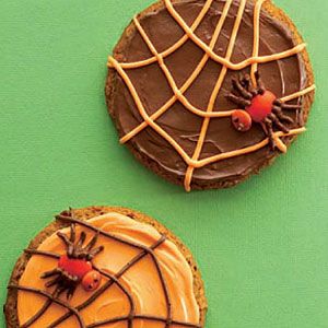 Spiderweb-Cookies