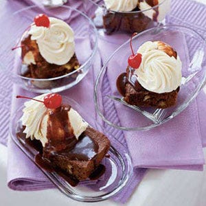 Brownie-Sundaes