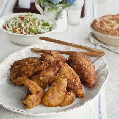 Buttermilk-Brined Fried Chicken Masala