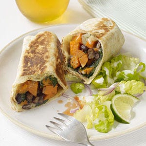 Sweet-Potato-and-Black-Bean-Burritos-Recipe