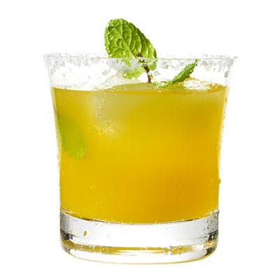 Passion-Fruit Mint Margarita