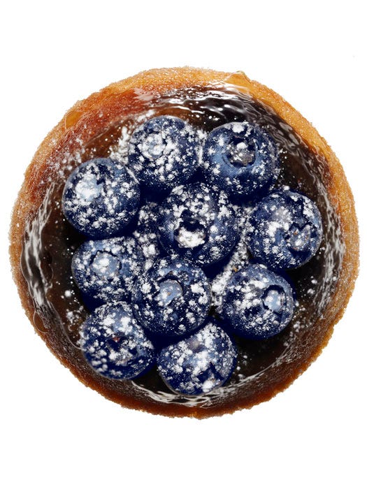 Blueberry-Orange Upside-Down Cake