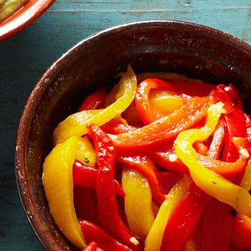 pickled roasted peppers