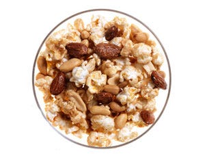 Nutty Caramel Popcorn