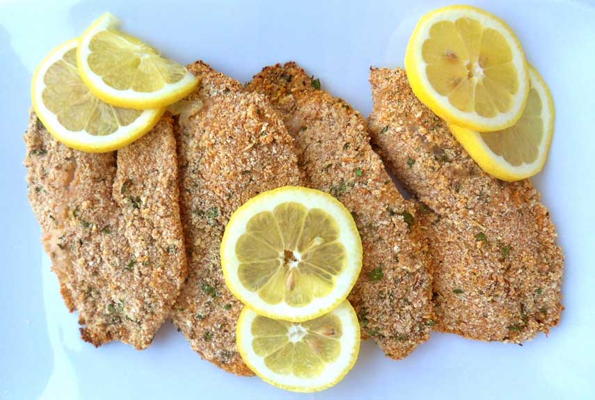 Baked Orange Roughy