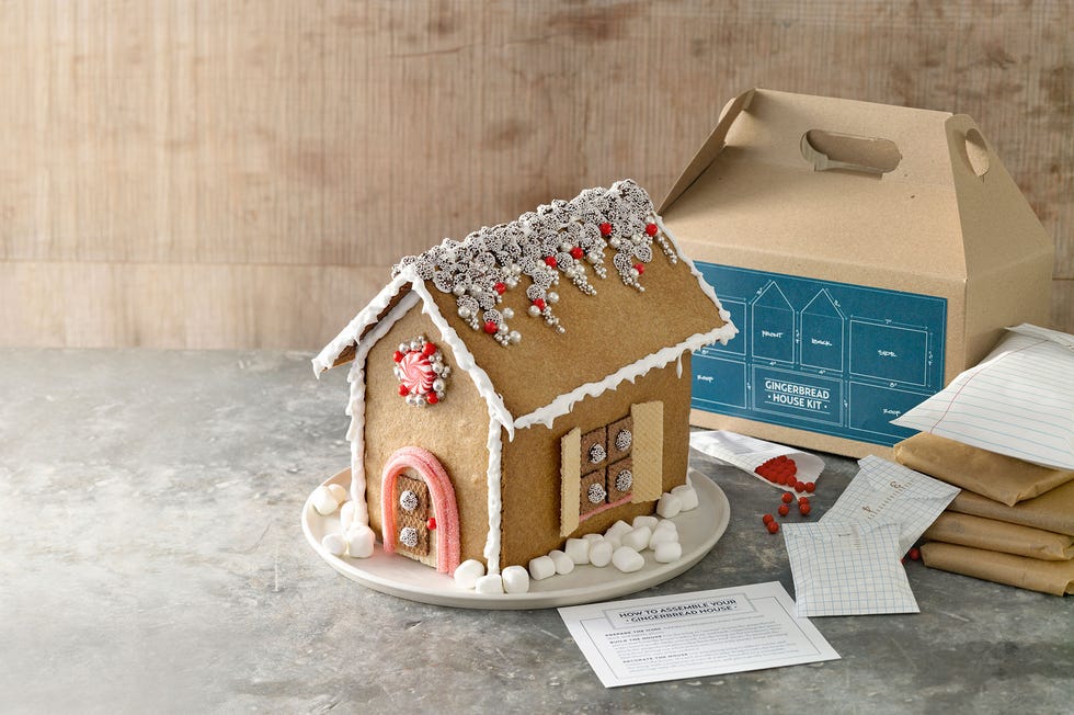 <p>Gingerbread houses are some of the first signs that Christmas is approaching, and a DIY building kit makes a tasty and creative gift for any child (or child at heart).</p>
<p><strong>Recipe:</strong> <a href="http://www.countryliving.com/recipefinder/diy-gingerbread-house-kit-recipe-clx1213" target="_blank">Gingerbread-House Kit</a></p>