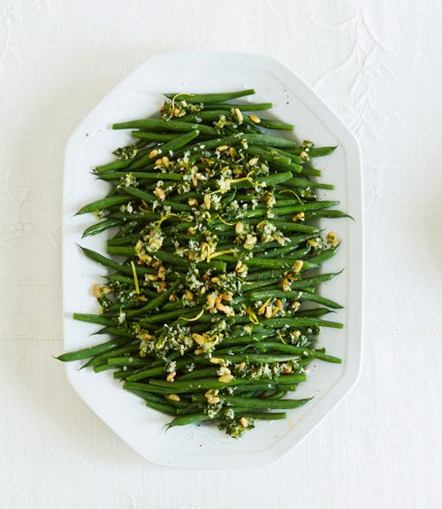 Green Beans Gremolata