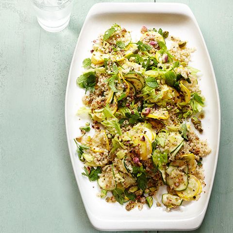 Summer Squash Salad with Herbs and Quinoa