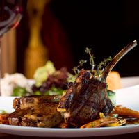 Rack of Lamb with Figs and Port Wine Sauce