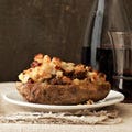 Twice-Baked Potato with Chorizo