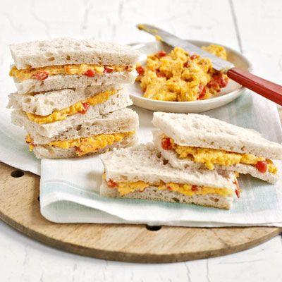 <p>Deliciously retro and spicy, these cheese-and-pepper finger sandwiches are anything but delicate — great for enjoying after a tour around the local attraction.</p><br /><p><b>Recipe: <a href="/recipefinder/pimento-cheese-sandwiches-recipe" target="_blank">Pimento-Cheese Sandwiches</a></b></p>