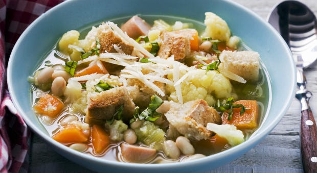 Food, Ingredient, Cuisine, Dish, Produce, Tableware, Recipe, Soup, Bowl, Meat, 