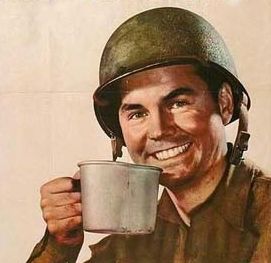 Cup, Forehead, Helmet, Happy, Drinkware, Facial expression, Personal protective equipment, Headgear, Coffee cup, Serveware, 