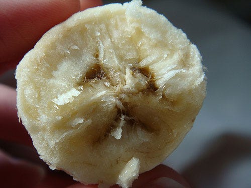 banana face