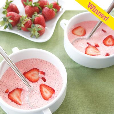 Submitted by Michelle Lloyd of Lewisburg, Penn., <i>Quick & Simple</i>'s No-Cook Summer recipes contest winner makes a scrumptious dessert.
<br><br><b>Recipe: 
<a href="/recipefinder/strawberry-soup"
target="_blank">Strawberry Soup</a></b>