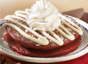 Red Velvet Pancakes IHOP