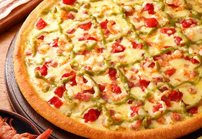 Domino's Japan Avocado Shrimp Pizza
