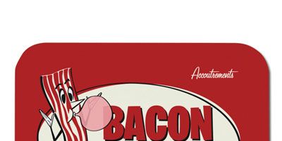 <p>Novelty candy retailer <a href="http://www.mcphee.com/shop/categories/Awesome-Stuff/Bacon-&-Meat" target="_blank">Archie McPhee</a> produces some of the wackiest bacon products around. Bacon-flavored gumballs, mints, and jelly beans top our list. After you're done munching on all of the bacon candy, be sure to clean your teeth using the bacon dental floss!</p>