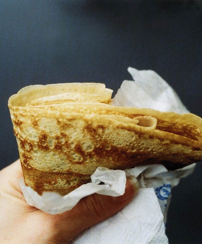 nutella crepe
