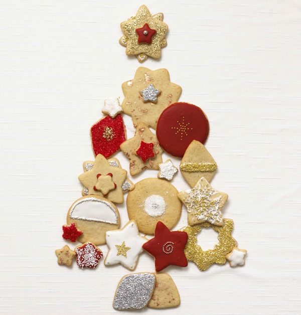 christmas cookies tree