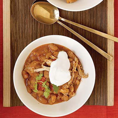 <p>When preparing this memorable fix-and-forget chicken stew, use high-quality salsa to save time without skimping on flavor.</p><br /><p><b>Recipe:</b> <a href="/recipefinder/slow-cooked-tex-mex-chicken-beans-recipe" target="_blank"><b>Slow-Cooked Tex-Mex Chicken and Beans</b></a></p>