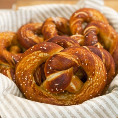 <p>This recipe for homemade chewy pretzels comes from <a href="http://www.sigmundnyc.com/" target="_blank">Sigmund Pretzelshop</a> owner Lina Kulchinsky. Each pretzel is boiled in beer making them extra-yeasty and 100 percent irresistible!</p>

<p><br /><strong>Recipe: <a href="http://gogonow.org/recipefinder/soft-pretzels-recipe-mslo0215%22 target="_blank">Soft Pretzels</a></strong></p>