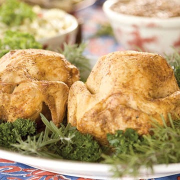 <p>A true Southern treat, this recipe from Paula Deen will give you a deliciously moist and flavorful set of birds. Truly a no-fuss dish, rosemary adds additional flavor to the beer without adding extra time.</p><br />

<p><b>Recipe:</b> <a href="/recipefinder/drunken-chicken" target="_blank"><b>Drunken Chicken</b></a></p>
