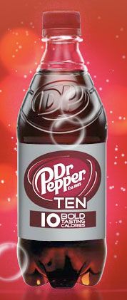 New Dr. Pepper Ten is For Men Only - Soft Drinks Marketed to Men