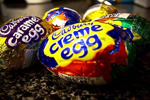 Easter Candy Calories Cadbury Caramel Egg And Jelly Beans Calories