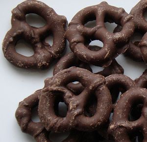 chocolate pretzel