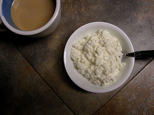 Cottage cheese