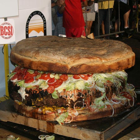 Largest Burger