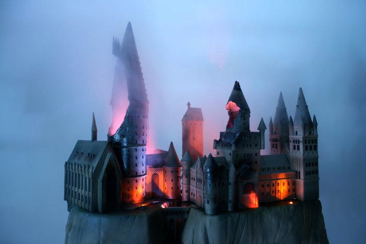 hogwart's cake