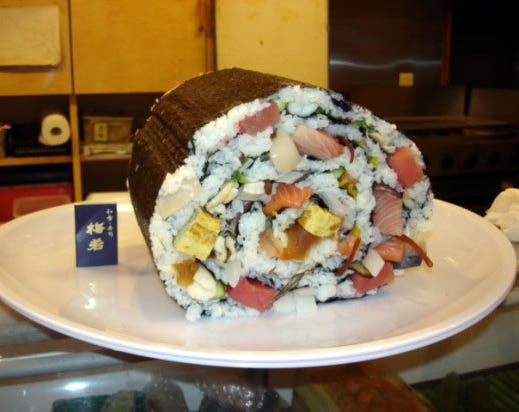 giant sushi roll