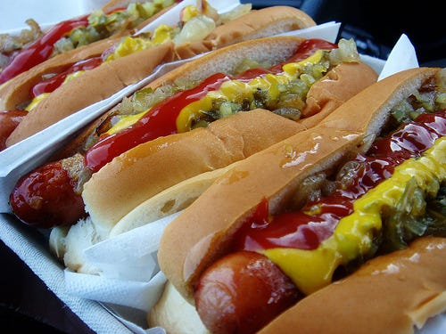 hot dogs