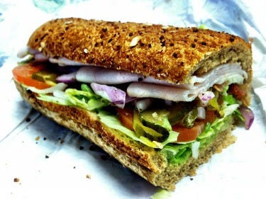 Subway sandwich