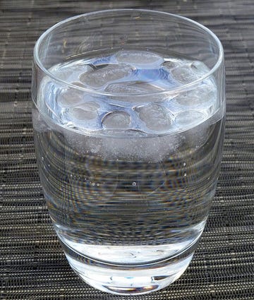 ice water