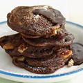 <p>Surprise everyone at the dinner table with a stack of fluffy chocolate pancakes; they're especially good drizzled with hot fudge sauce. Try them for an indulgent dinner or dessert.</p><p><b>Recipe:</b> <a href="/recipefinder/chocolate-pecan-pancakes-recipe-mslo1210" target="_blank"><b>Chocolate-Pecan Pancakes</b></a></p>