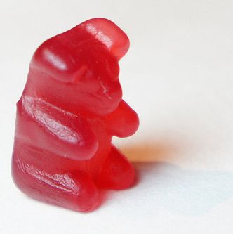 Red 26-Pound Party Gummy Bear