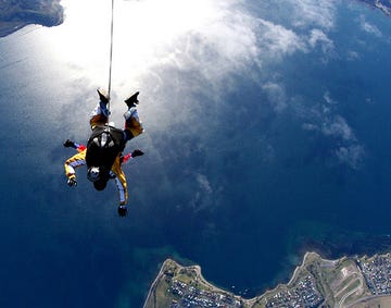 skydiving